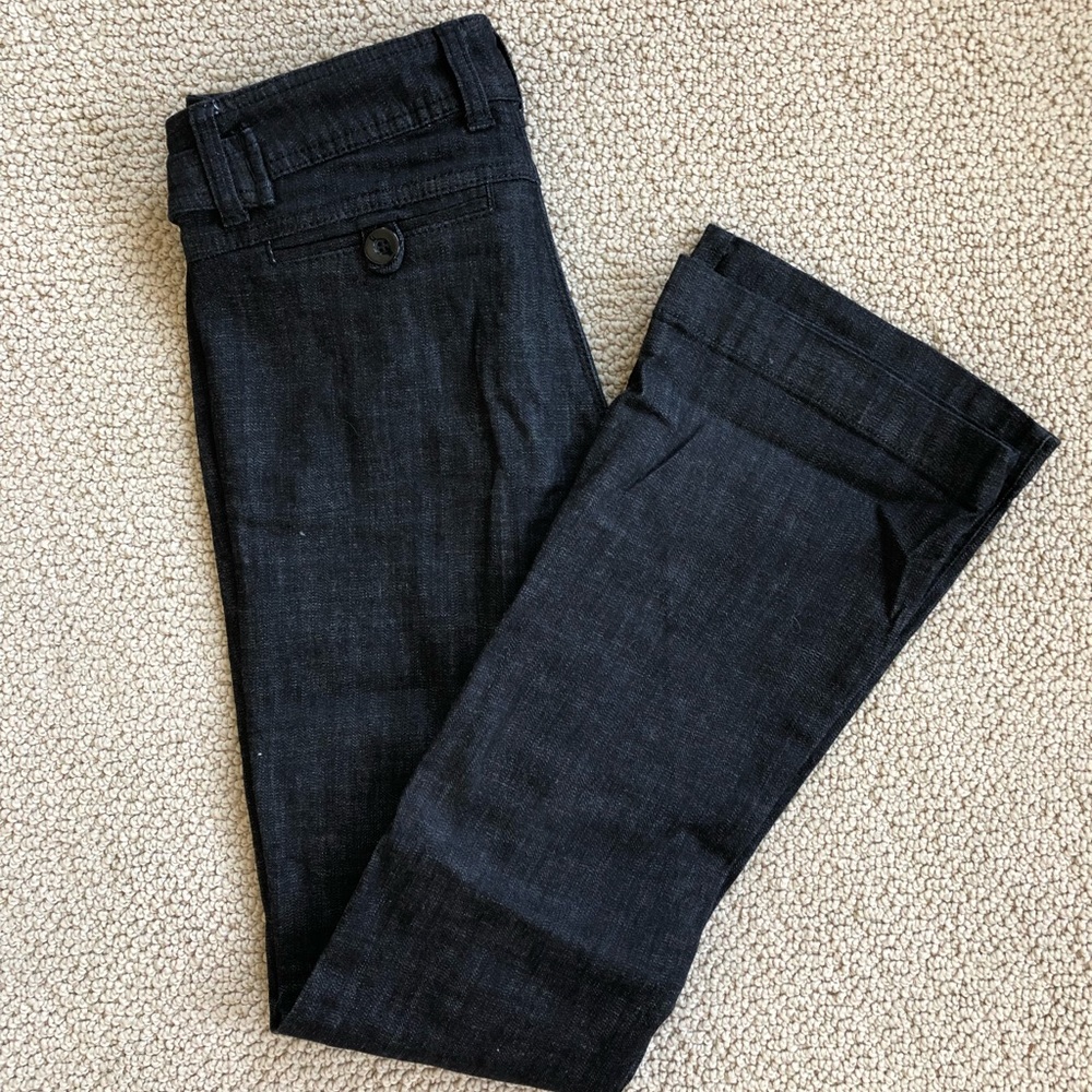 Culture jeans very dark denim flare
